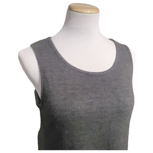 a'reve Women's Light Gray Super Soft  Sleeveless Dress Size Medium - Picture 4 of 9